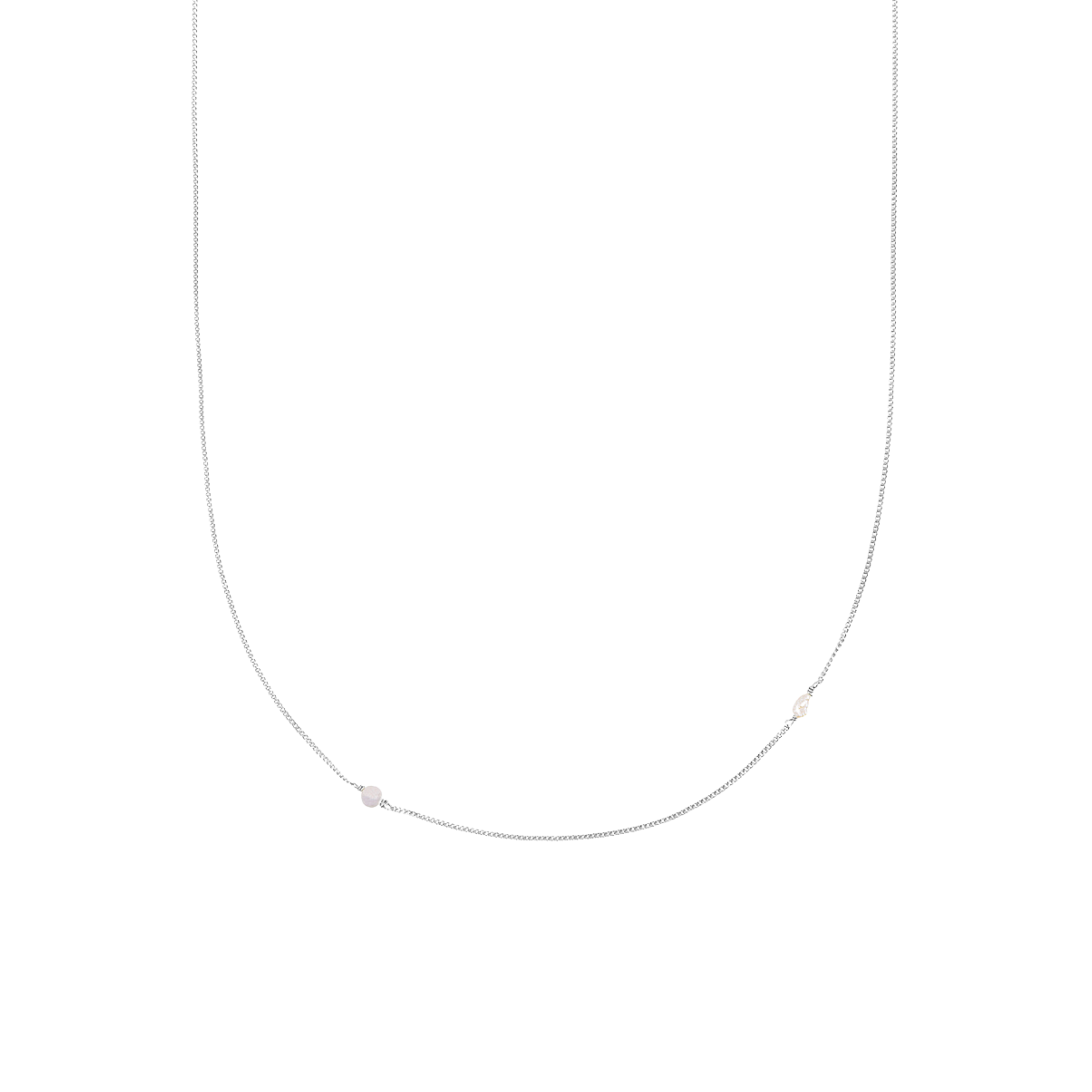 Elemental shortie Chalcedoon | Verguld en zilver