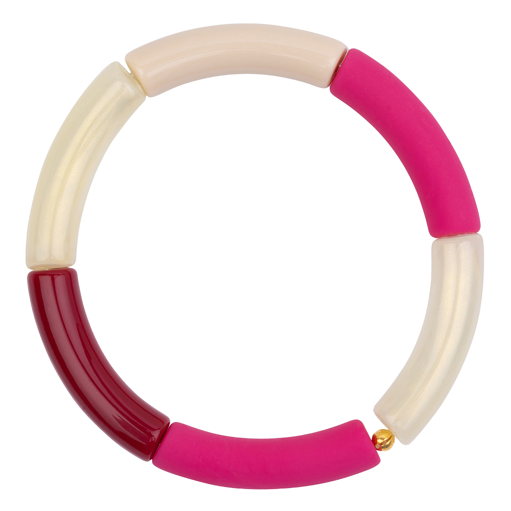 Armband Arc En Ciel - Fuchsia