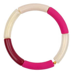 Armband Arc En Ciel - Fuchsia