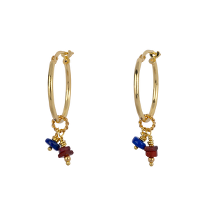 Oorbellen Somethin' Somethin' - Blauw