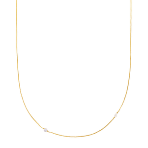 Elemental shortie - Chalcedoon | Verguld en zilver