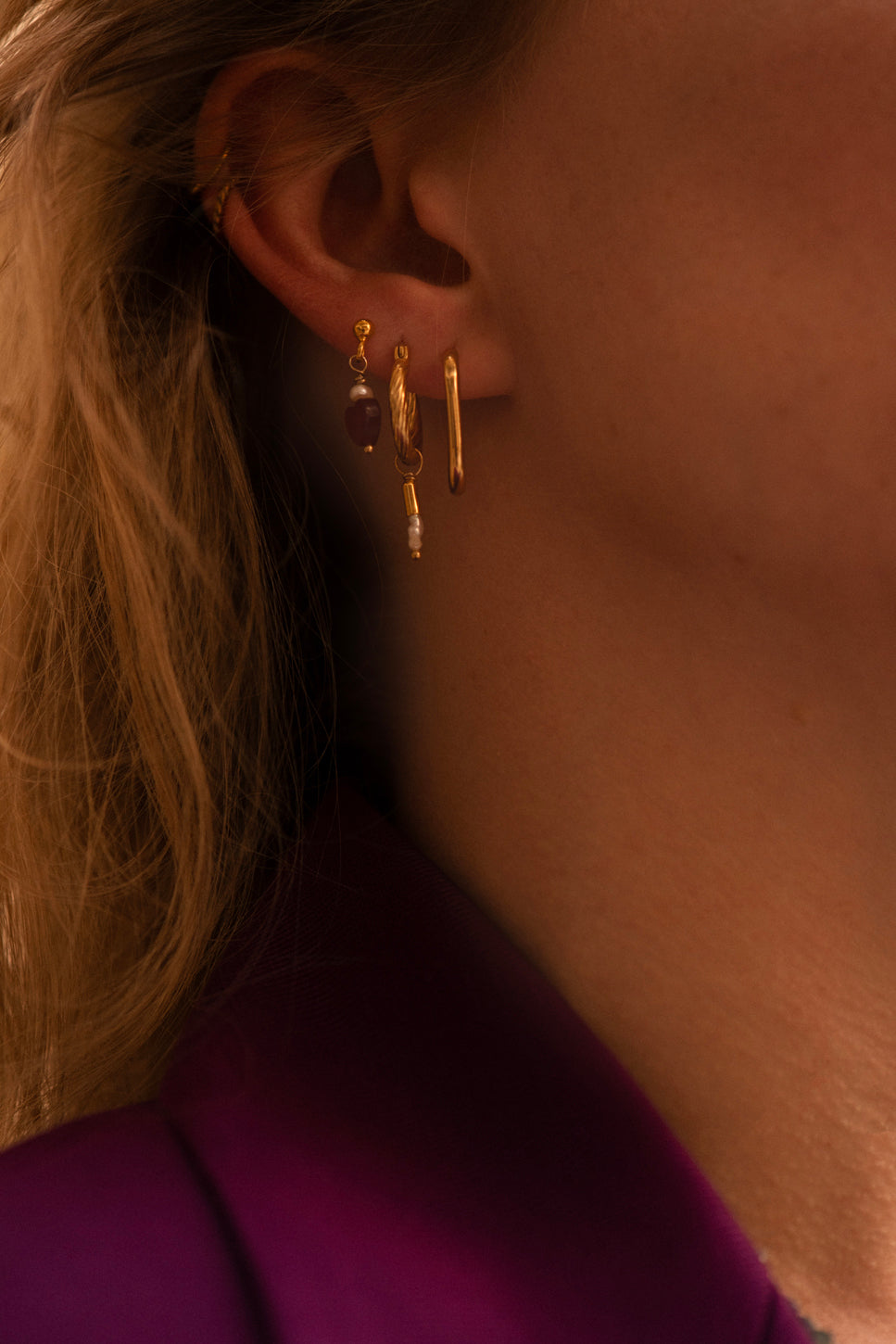 Oorbellen Goddess - zilver