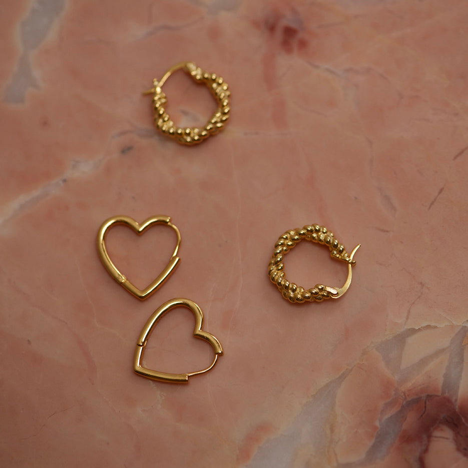 Oorbellen Mon Coeur - zilver