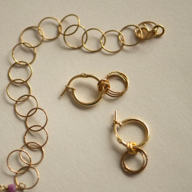 Set Shine Brighter - armband en oorbellen