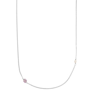 Elemental shortie - Amethyst | Verguld en zilver