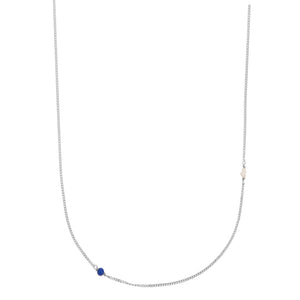 Elemental shortie - Lapis Lazuli | Verguld en zilver