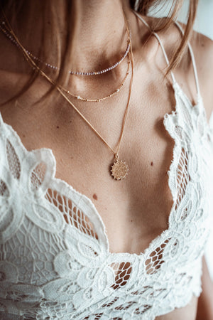 Shortie Gypsy Pearl - zilver