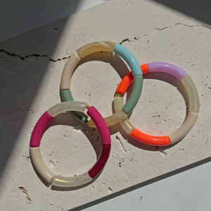 Armband Arc En Ciel - Fuchsia