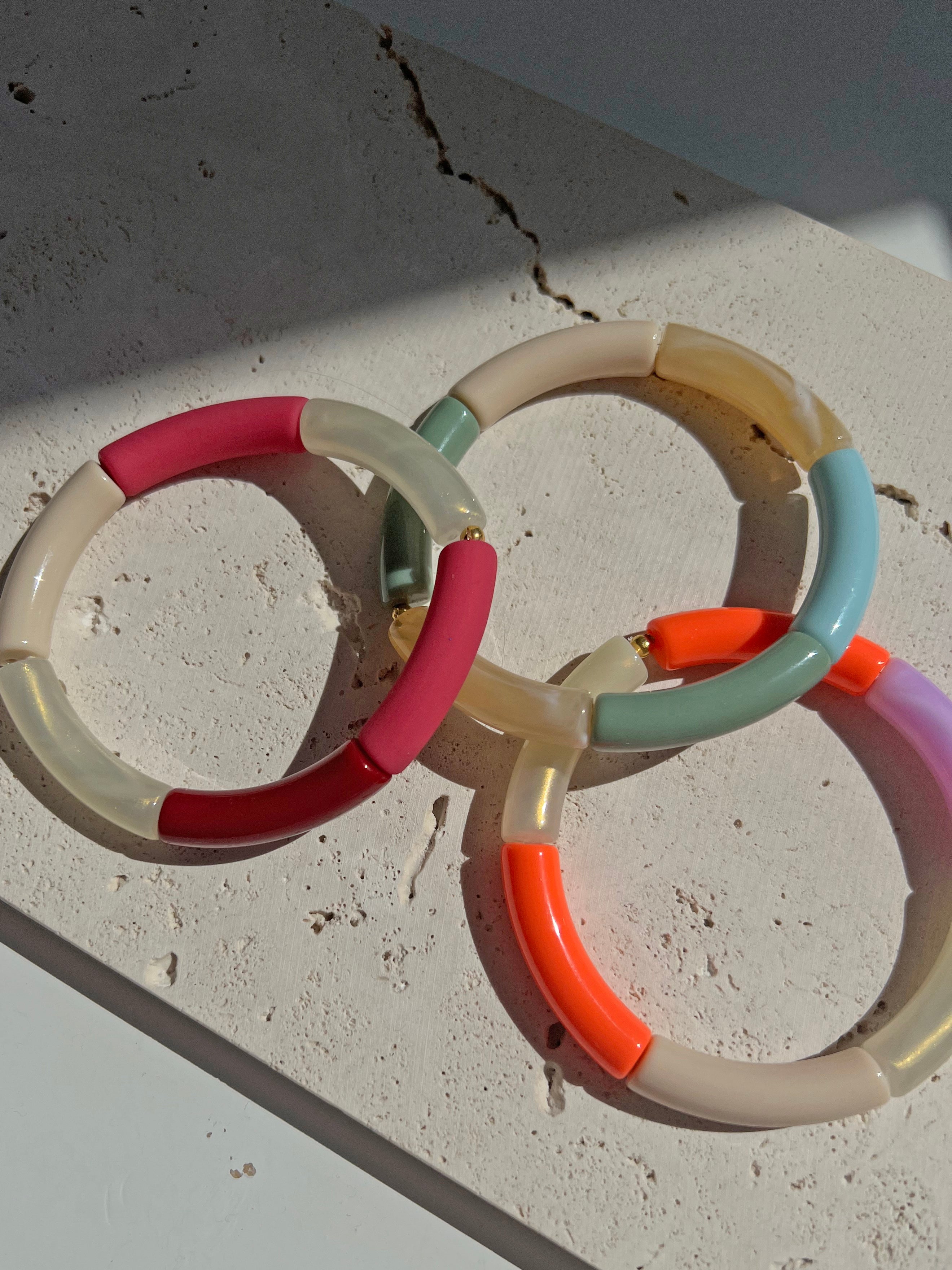 Armband Arc En Ciel - Green