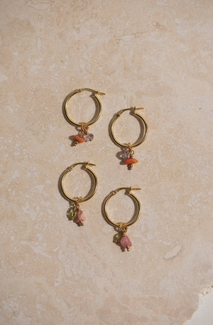 Oorbellen Somethin' Somethin' - roze
