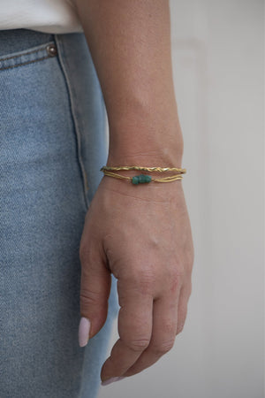 Armband You Are My Rock - zilver