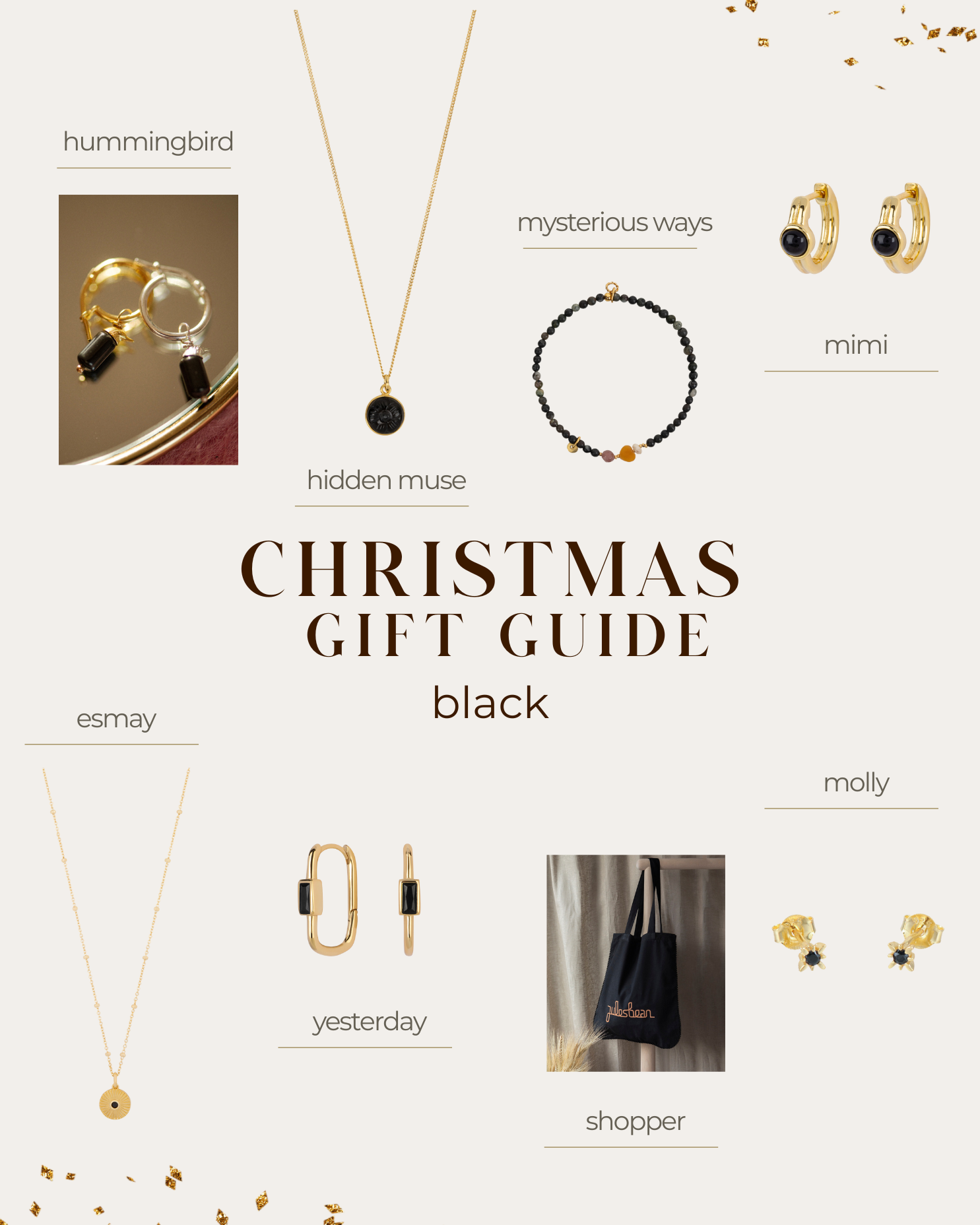 Giftguide - Black