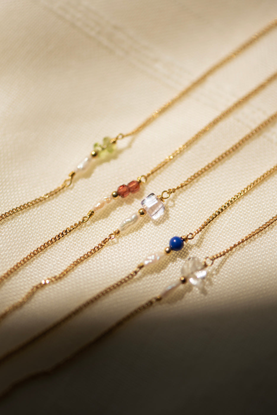 Elemental armband Amethyst (geboortesteen Februari) |  Verguld en zilver