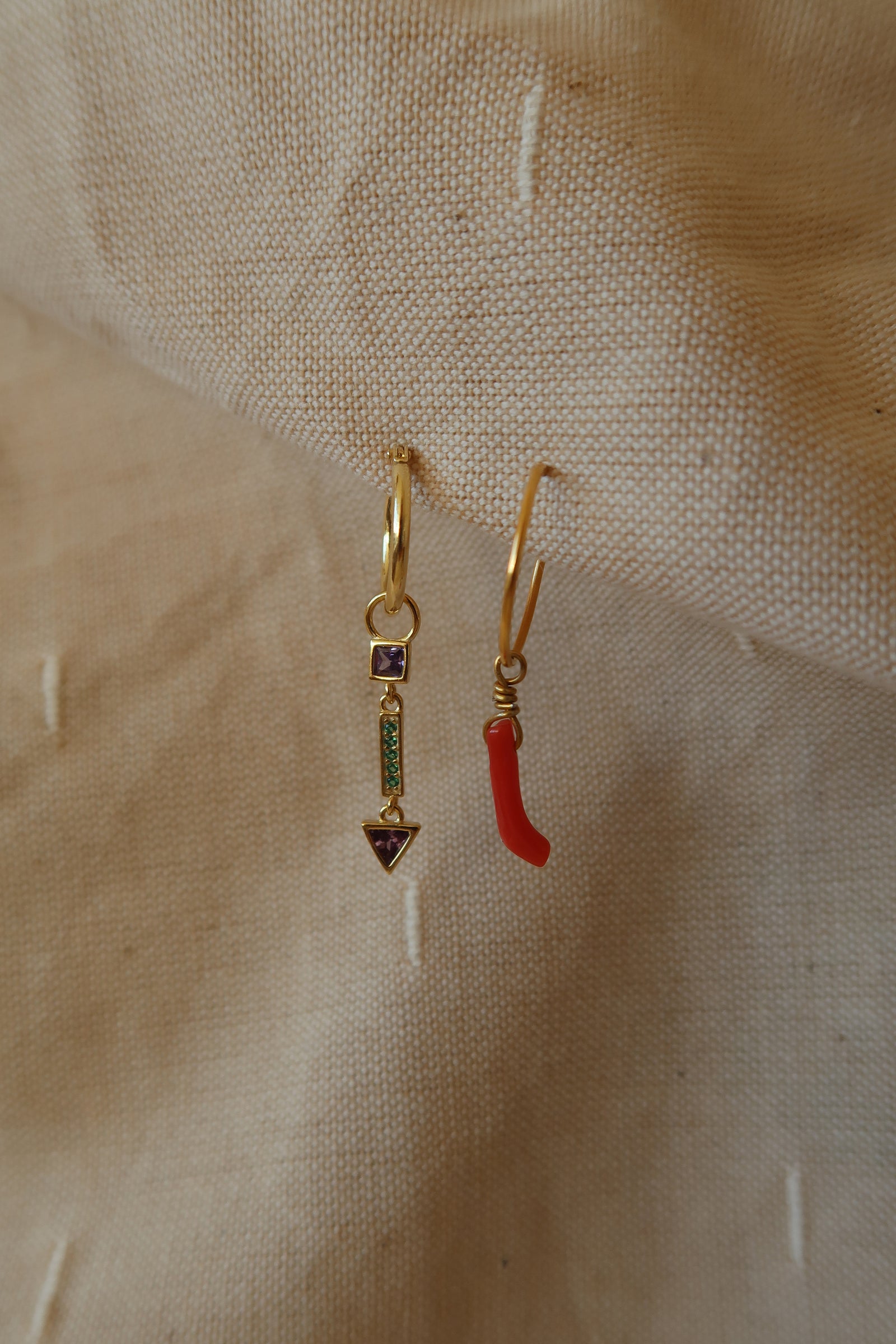 Oorbel Cleo - per stuk