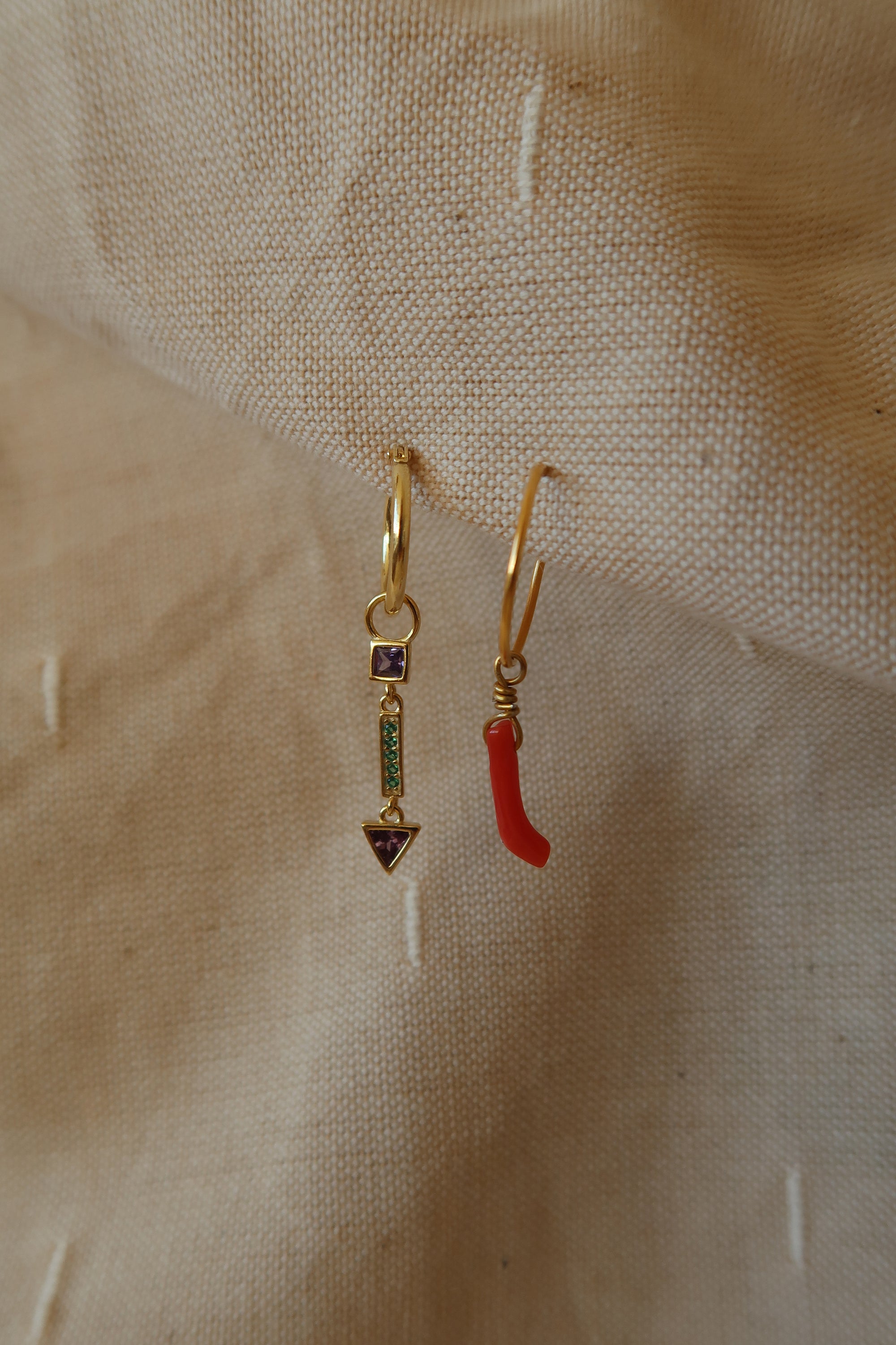 Oorbel Cleo - per stuk