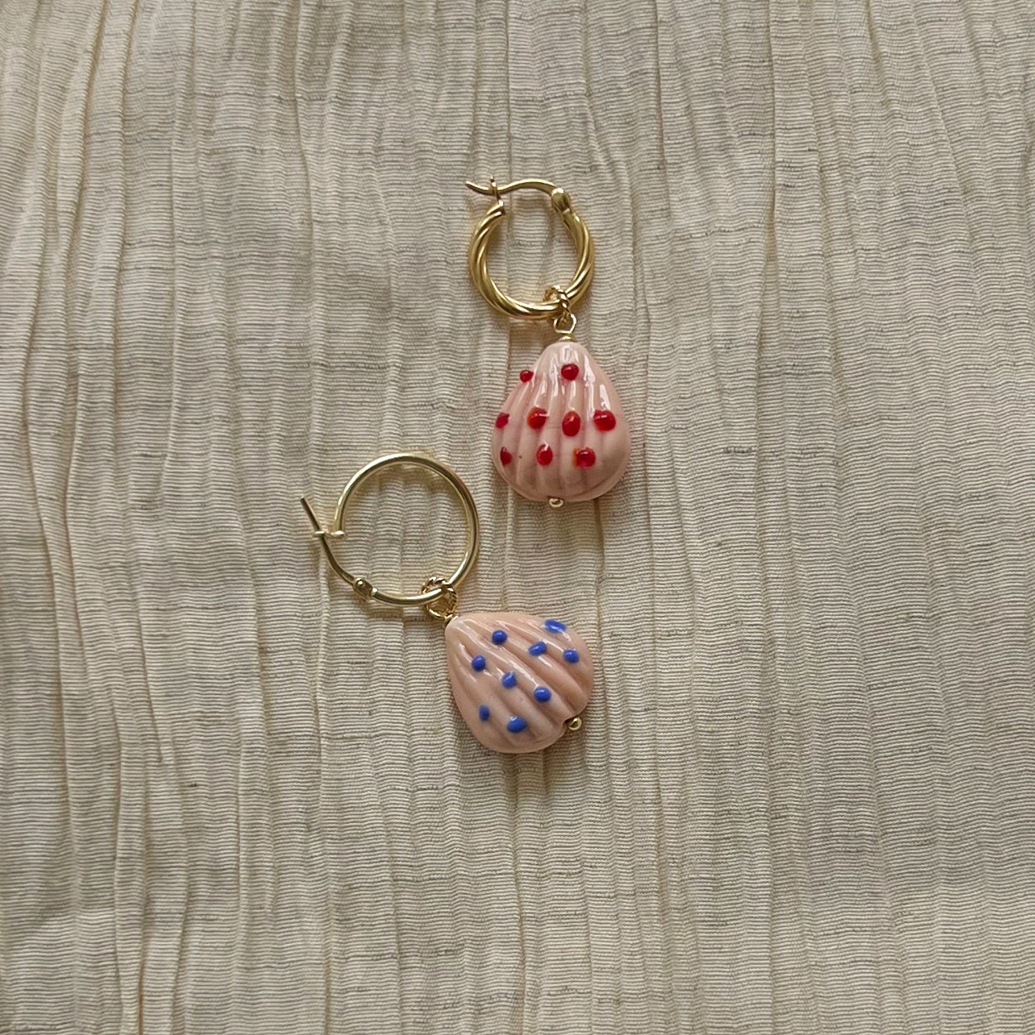 Losse bedel  |  PomPom Rood