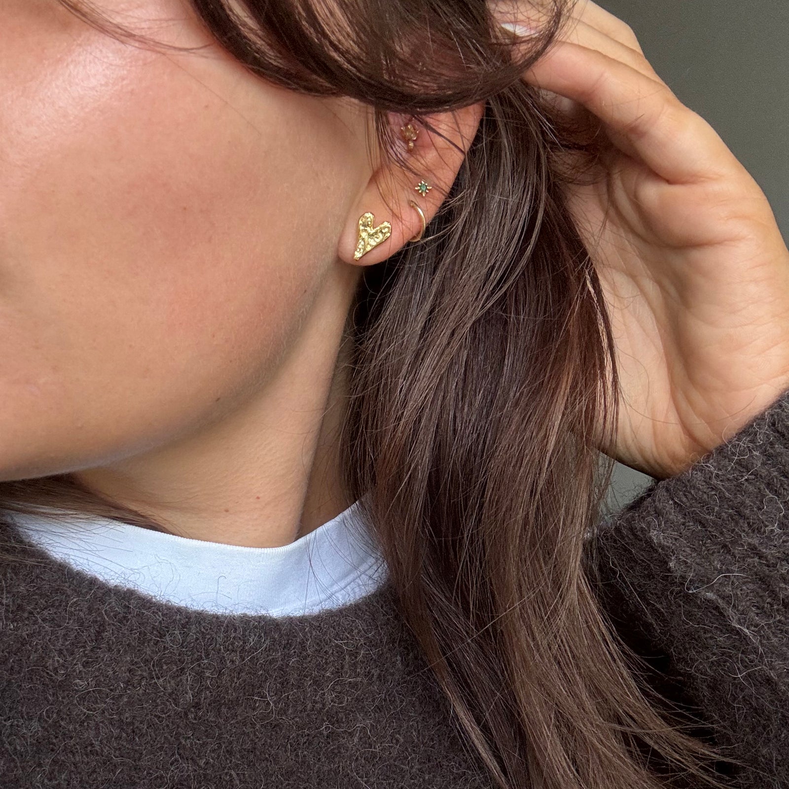 Oorstekers Molly - zwart