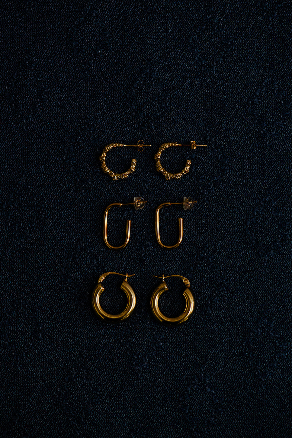 Oorbellen Popcorn - zilver