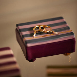 Keramieken bewaardoosje - Blueberry