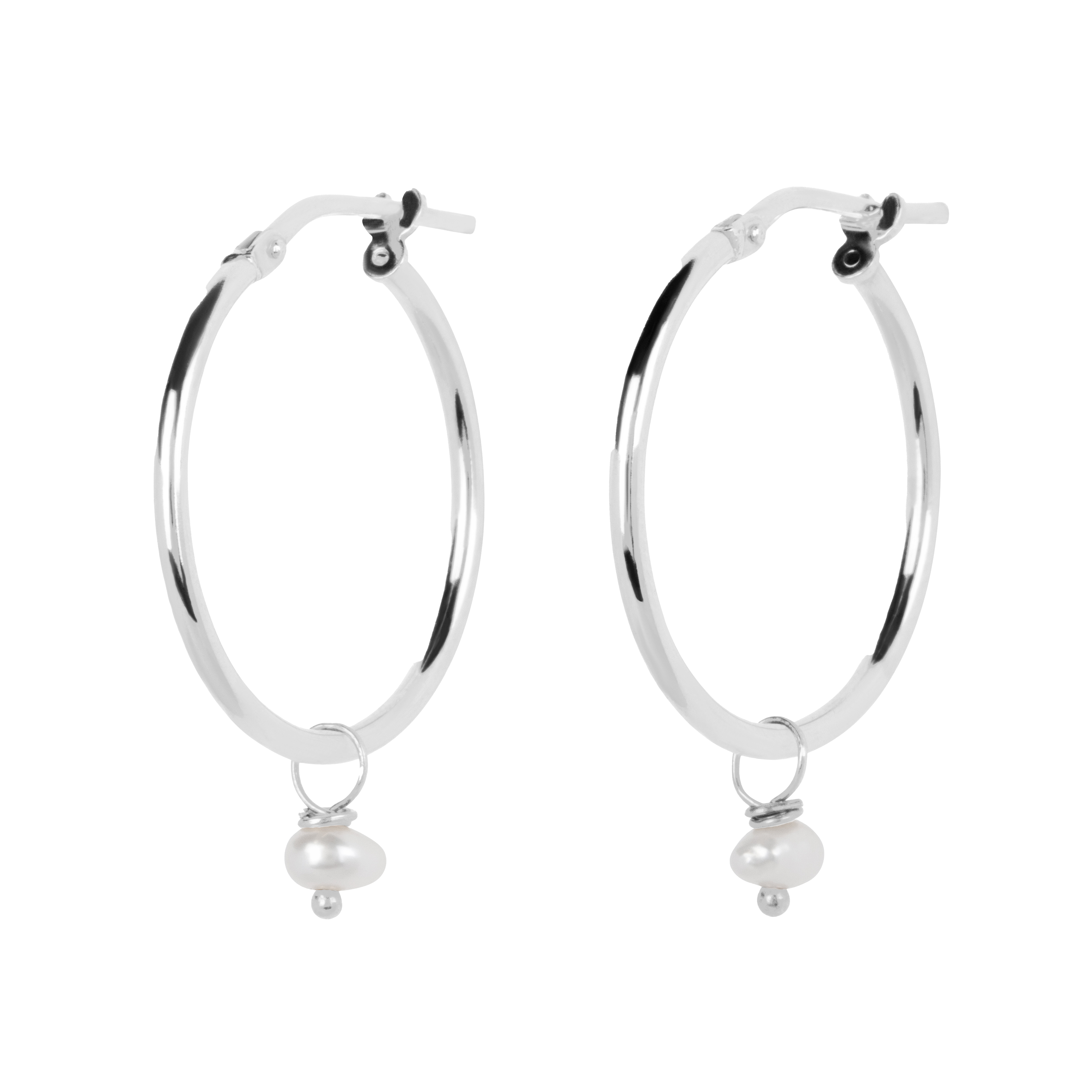 Oorbellen Inès - zilver