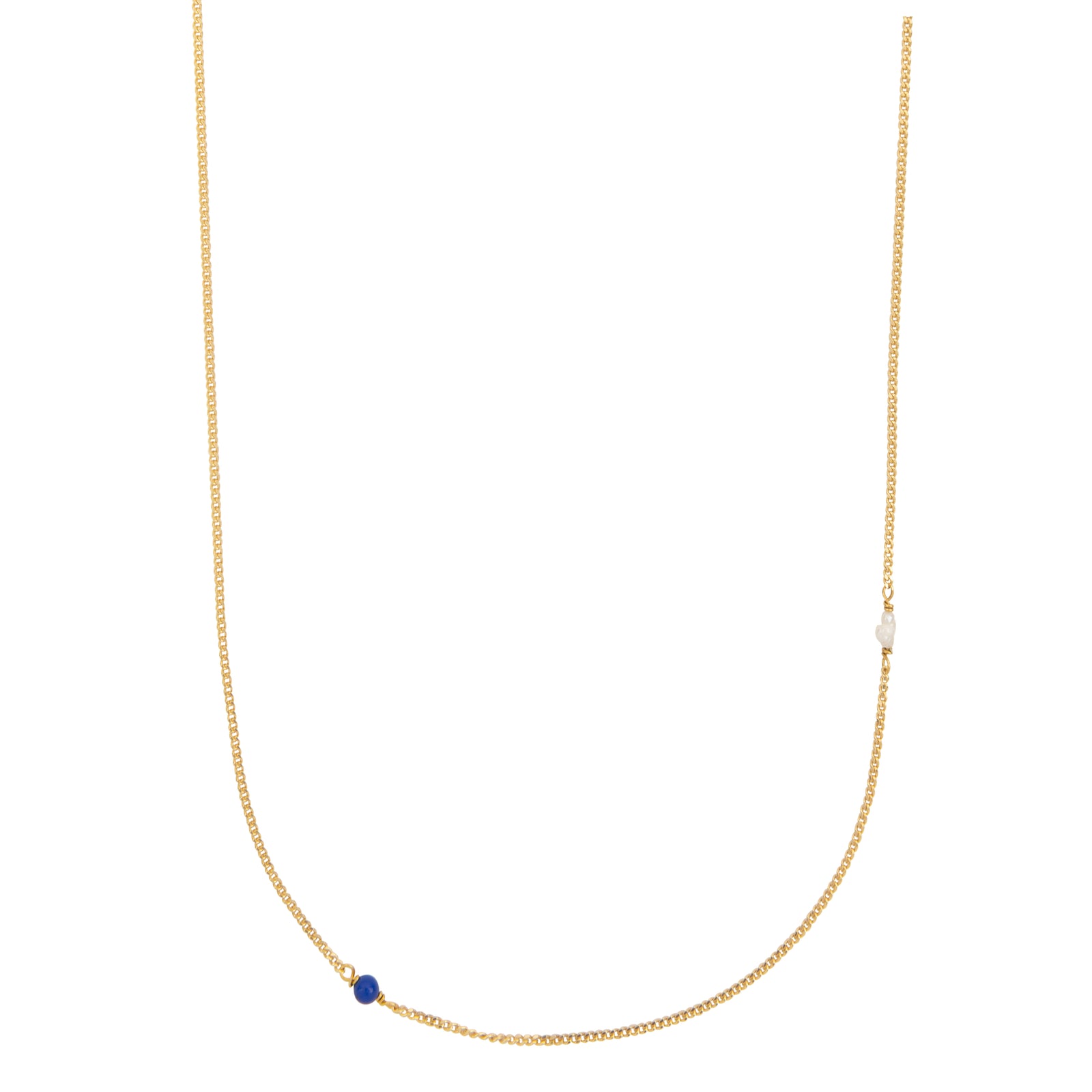 Elemental shortie - Lapis Lazuli  |  Verguld en zilver