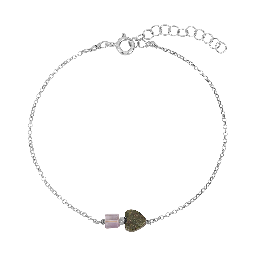Armband A Little Note - zilver
