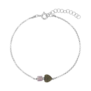 Armband A Little Note - zilver