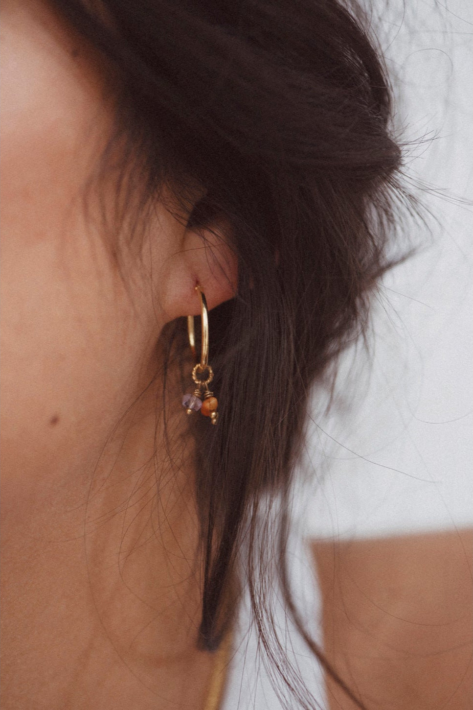 Oorbellen Sometin' Somethin' rood